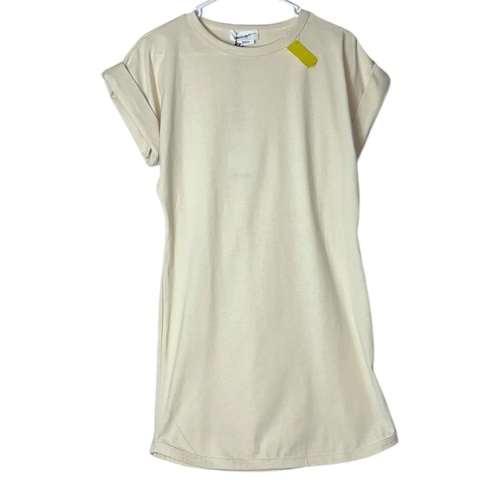 NWT The Line by K LOZA mini dress in the color Vanilla Sz S - Picture 3 of 12